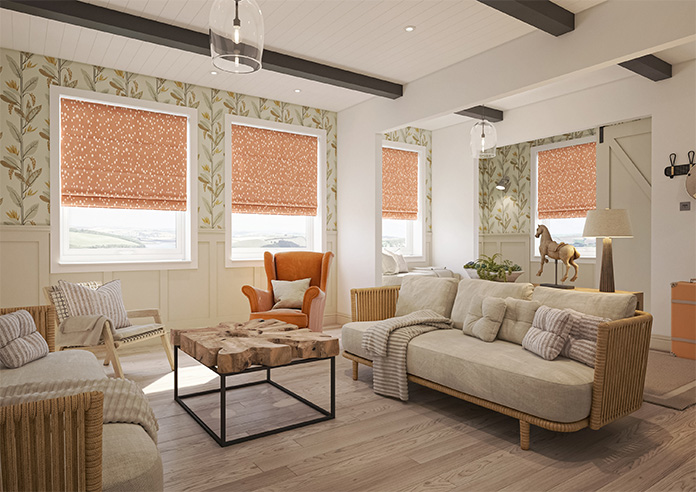 Norrland, Sorbet - Twist&Fit Roman Blind - Image 6